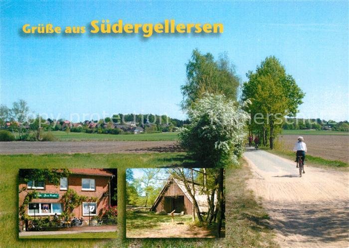 Suedergellersen Panorama Gaststaette Scheune