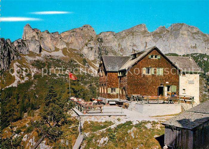 Erfurterhuette mit Dalfazerkamm