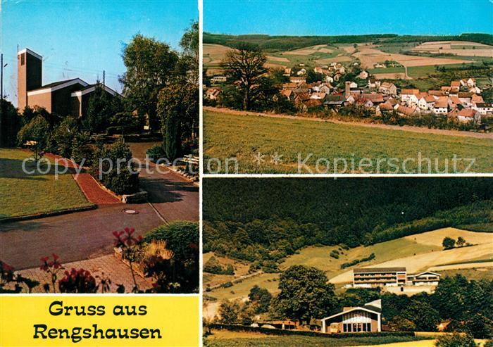 Rengshausen Knuellwald Kurhaus Panorama Teilansicht