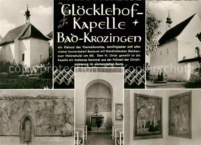 Bad Krozingen Kurheim Gloecklehof Kapelle Inneres