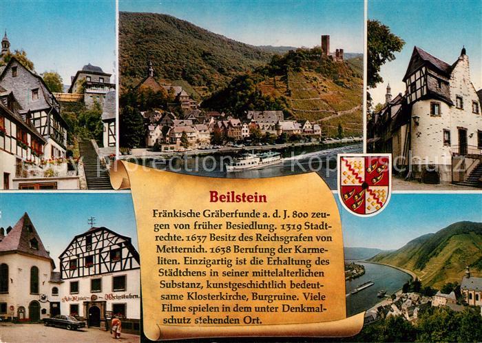 Beilstein Mosel Klostertreppe Burgruine Metternich Alter Winkel Weinstuben Mosel