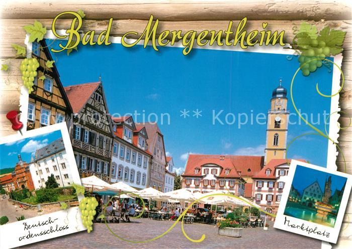 Bad Mergentheim Deutschordensschloss Marktplatz