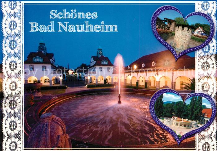 Bad Nauheim Kuranlage Brunnen Turm Sprudel