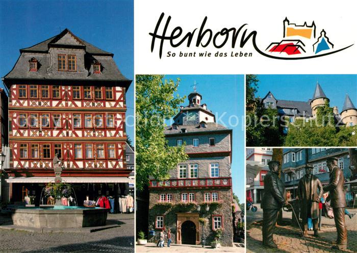 Herborn Hessen Brunnen Rathaus Schloss Skulptur