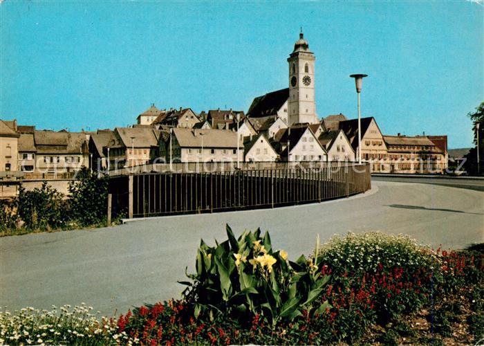 Nuertingen Strassenpartie Kirche