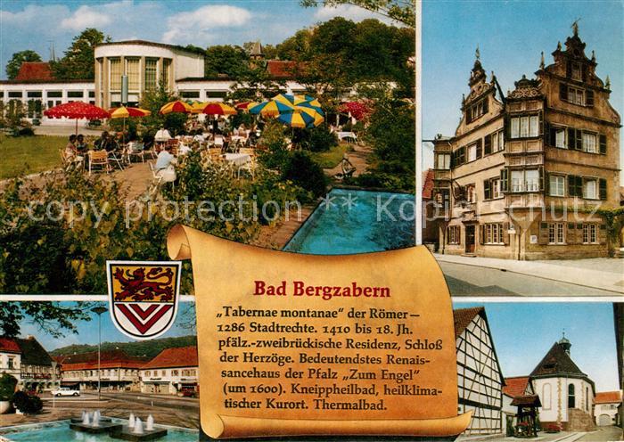 Bad Bergzabern Kurhaus Rathaus Schloss