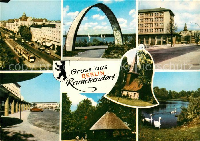 Reinickendorf Residenzstr Tegeler See Rathaus Dorfkirche Kurt Schumacher Platz F