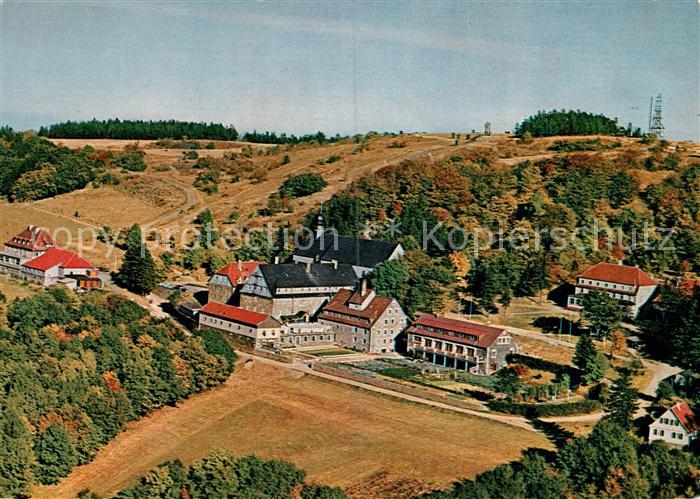 Kreuzberg Rhoen Kloster Kreuzberg Fliegeraufnahme
