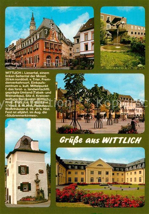 Wittlich Rathaus Wohnhaeuser Schloss