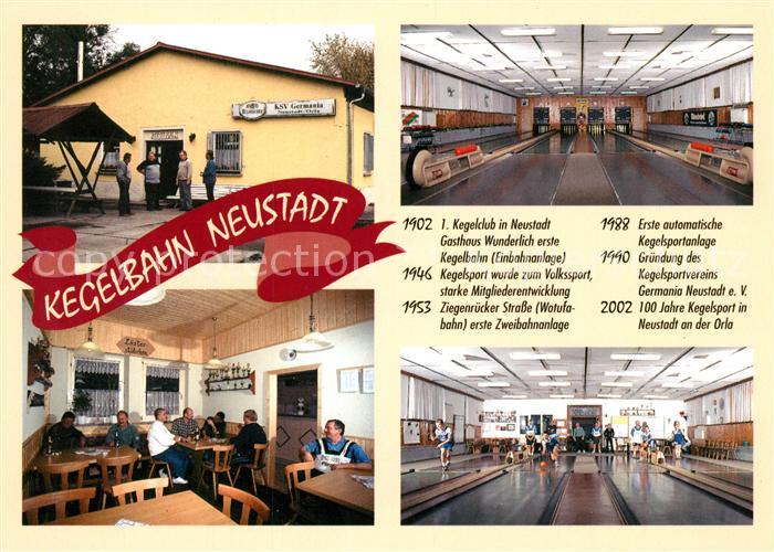 Neustadt Orla KSV Germania Kegelbahn Gaststaette