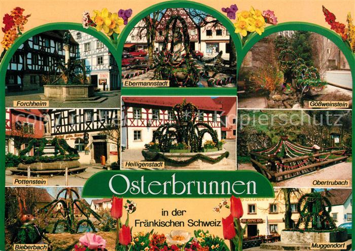 Ebermannstadt Goessweinstein Obertrubach Mugggendorf Bieberach Pottenstein Forch