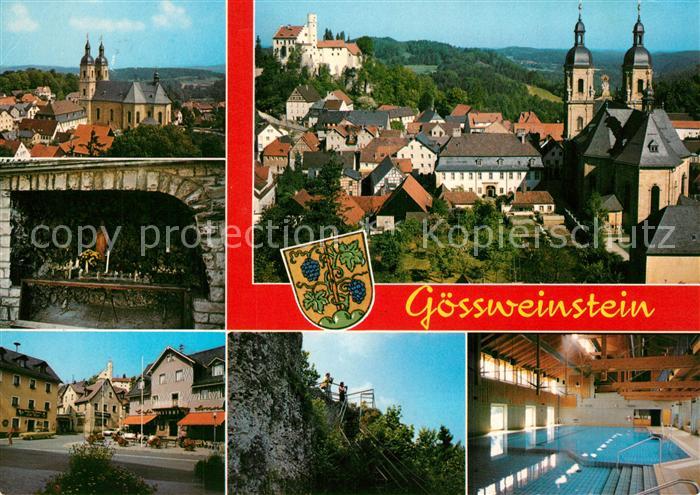 Goessweinstein Kirchenpartie Hallenbad