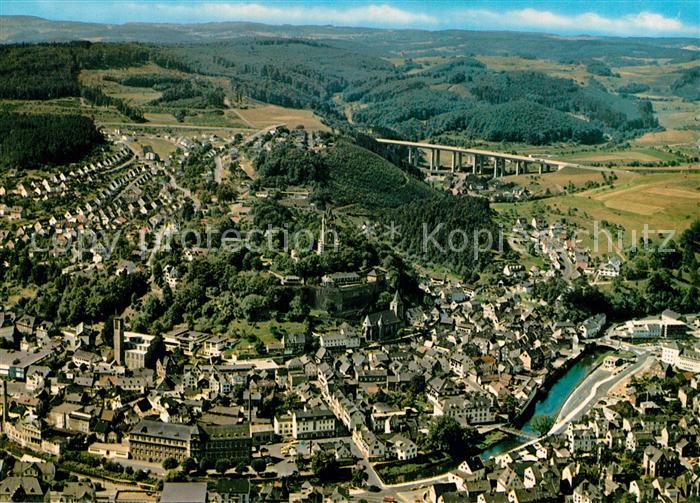 Dillenburg Fliegeraufnahme Oranierstadt