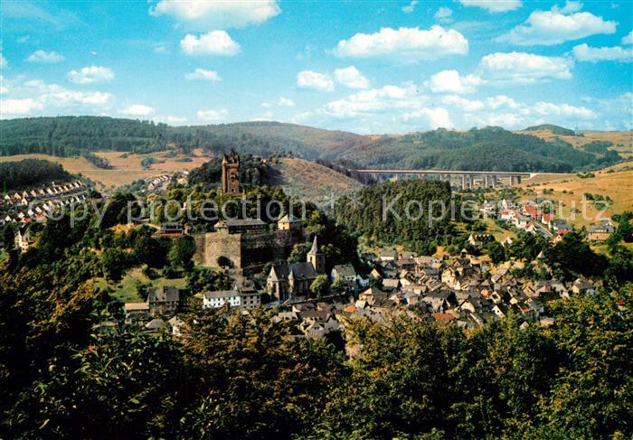 Dillenburg Fliegeraufnahme Wilhelmsturm Schlossberg