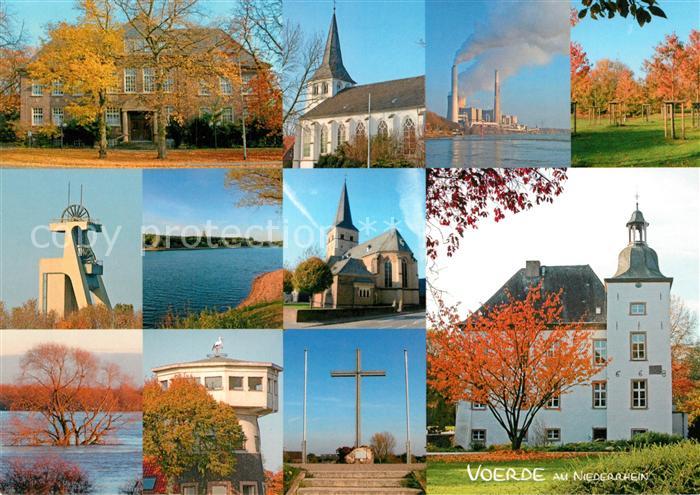 Voerde Niederrhein Kirchen Schloss Park