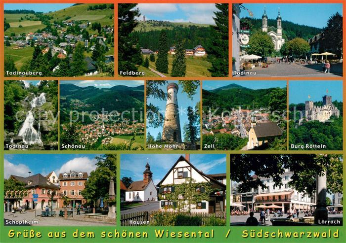 Wiesental Baden Todtnauberg Feldberg Todtnau Schoenau Hausen Loerrach