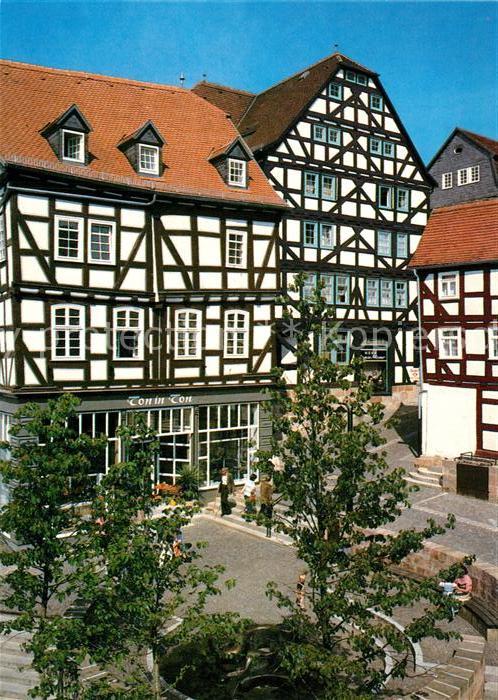 Marburg Lahn Augustinergasse Fachwerk