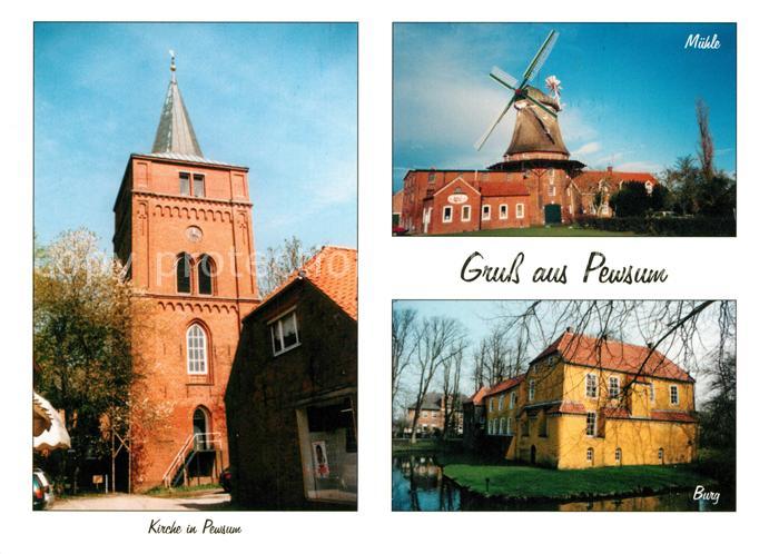 Pewsum muehle Kirche