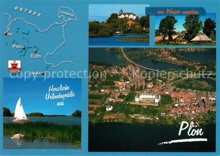 Ploen See Fliegeraufnahme