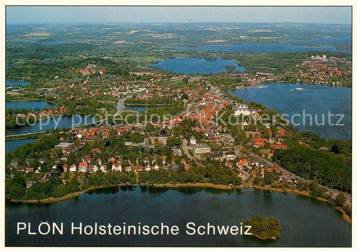 Ploen See Fliegeraufnahme