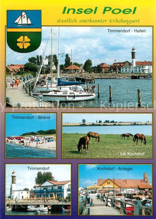 Poel Insel Timmendorf Hafen Strand Kirchdorf Pferde Seebruecke