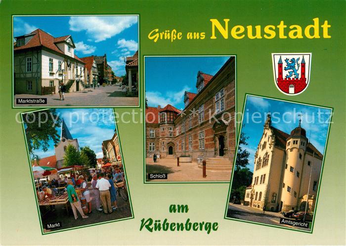 Neustadt Ruebenberge Marktstrasse Schloss Amtsgericht Markt