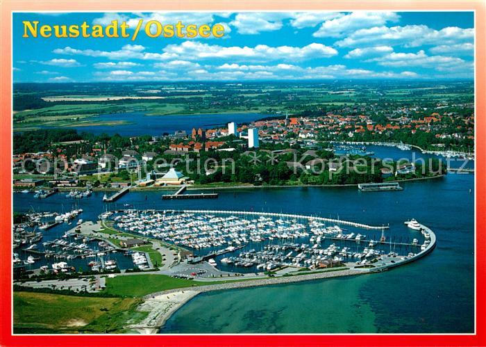 Neustadt Holstein Fliegeraufnahme Hafen