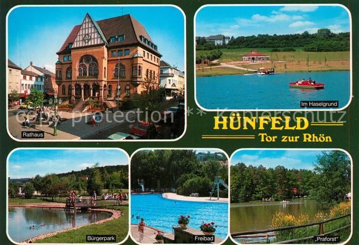 Huenfeld Rathaus Im Haselgrund Buergerpark Freiba Praforst