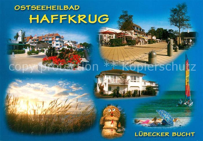 Haffkrug Ostseebad Strand Windsurfen Luebecker Bucht Promenade Hotels
