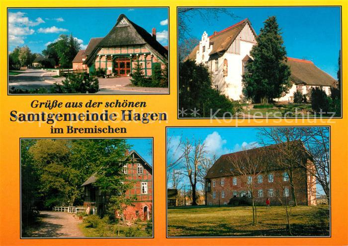 Hagen Bremischen Uthlede Ortsmitte Allmersmuseum Rechtenfleth Ferienort Wulsbuet