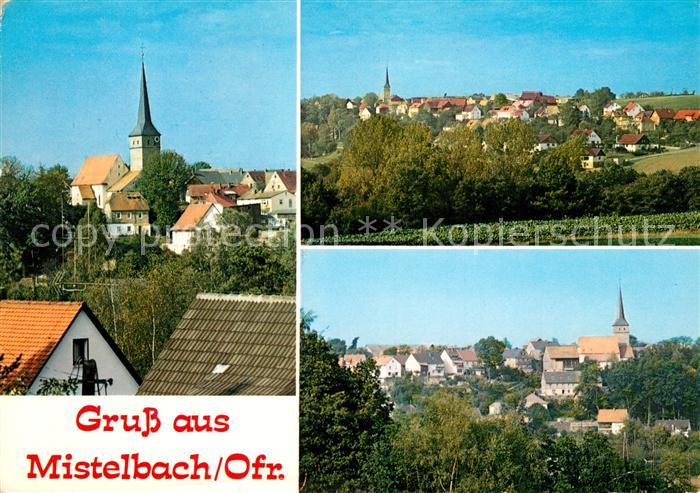 Mistelbach Oberfranken Ortsmotive mit Kirche