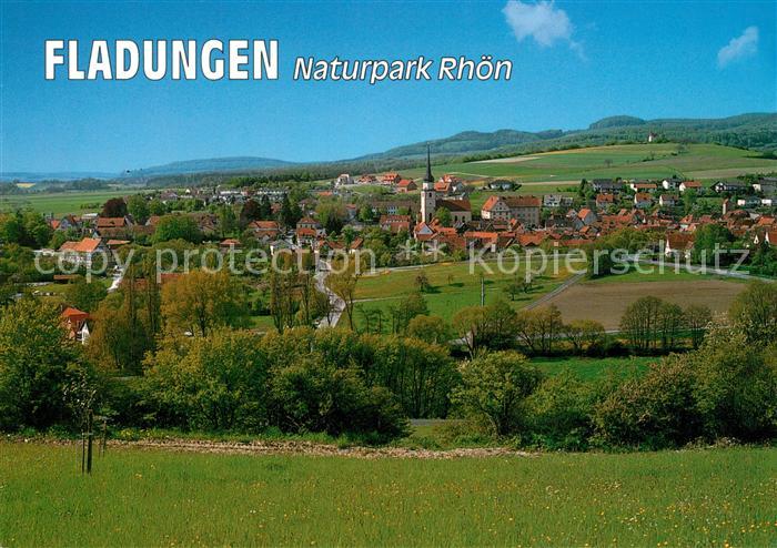 Fladungen Panorama Naturpark Rhoen
