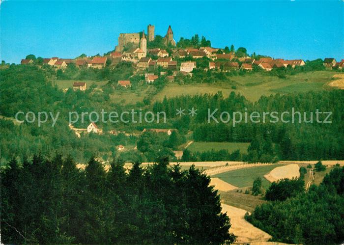 Leuchtenberg Panorama Burg Oberpfaelzer Wald