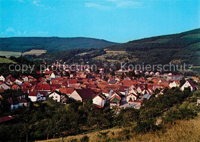 Burgsinn Panorama Ferienland Main Spessart