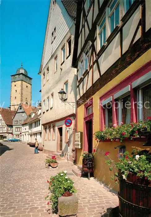 Lohr Main Fischergasse Altstadt Bayersturm
