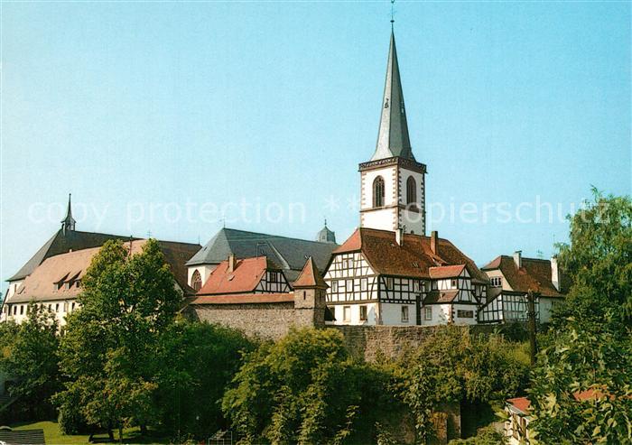 Lohr Main Kirchenhuegel Katholische Pfarrkirche St Michael