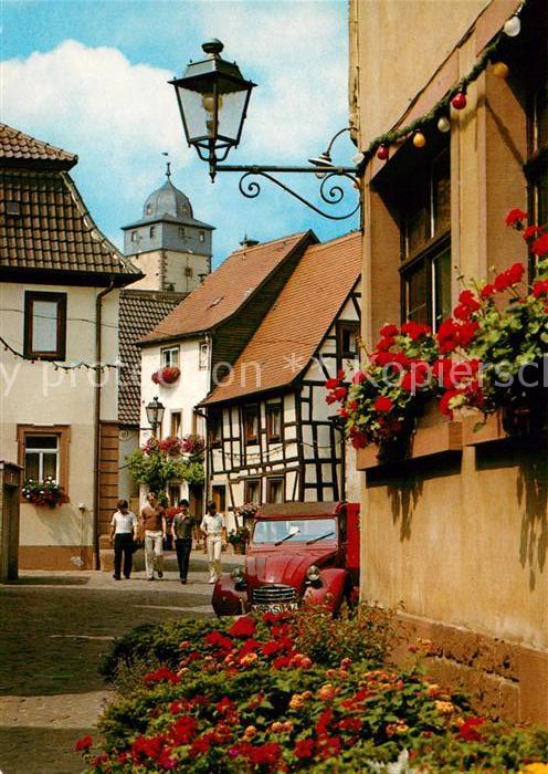 Lohr Main Fischergasse Altstadt Fachwerkhaus