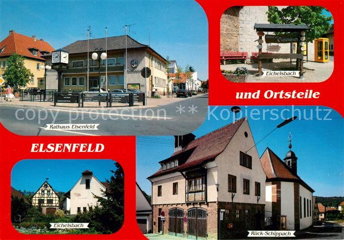 Elsenfeld Rathaus Ortsteile Eichelsbach Rueck Schippach