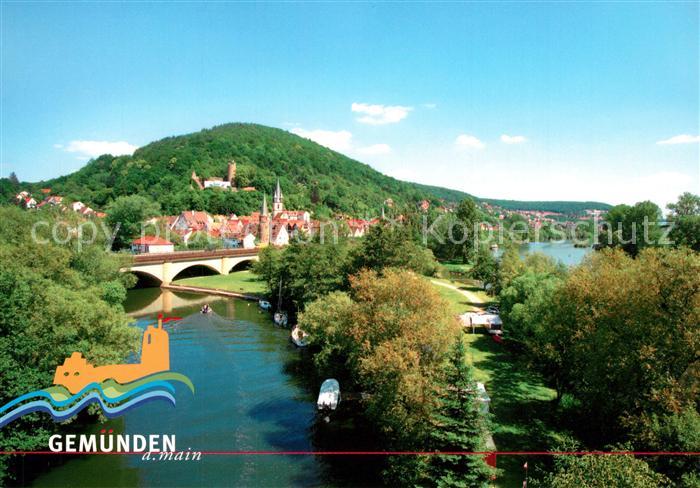 Gemuenden Main Panorama Maintal