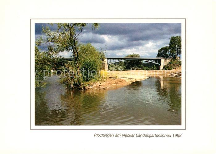 Plochingen Neckar Bruecke Landesgartenschau