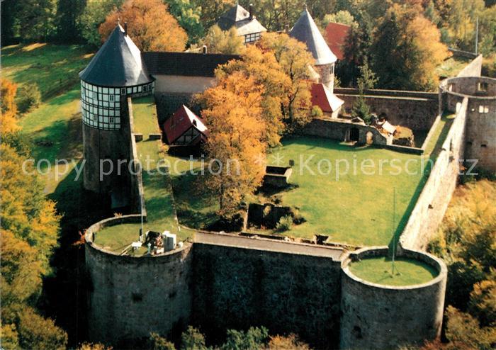Burg Herzberg Stammsitz der Freiherren von Doernberg Gaststaette