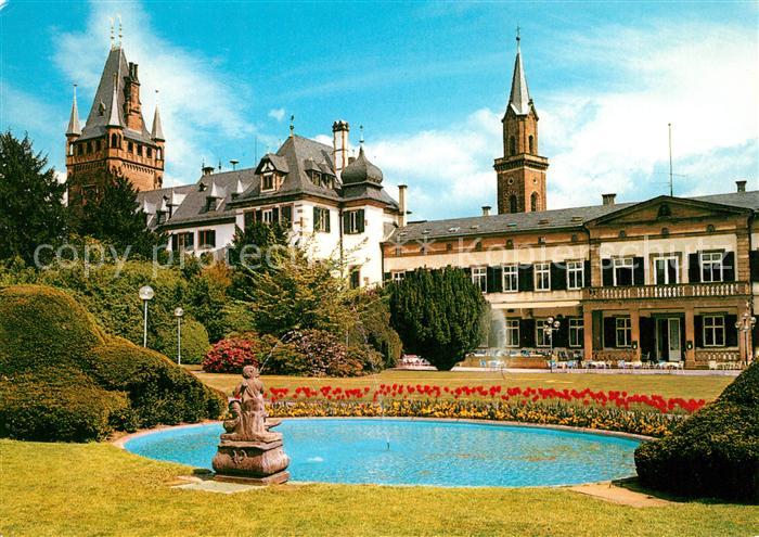 Weinheim Bergstrasse Schloss Schlosspark Teich Historische Weinstadt
