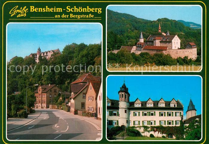 Schoenberg Bensheim Hauptstrasse Schloss
