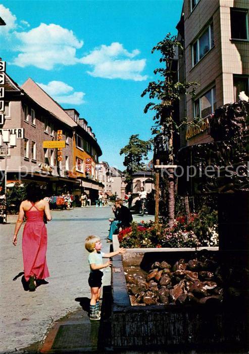 Bensheim Bergstrasse Hauptstrasse Fussgaengerzone