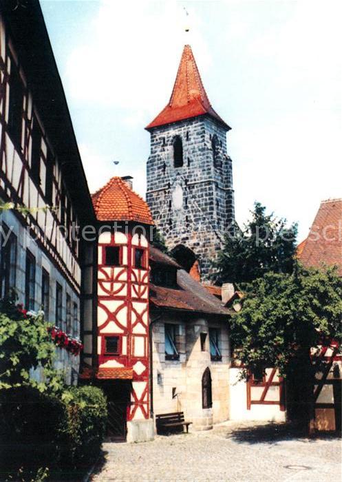 Lauf Pegnitz Glockengiesserspital St Leonhard 14. Jhdt. Historische Gebaeude