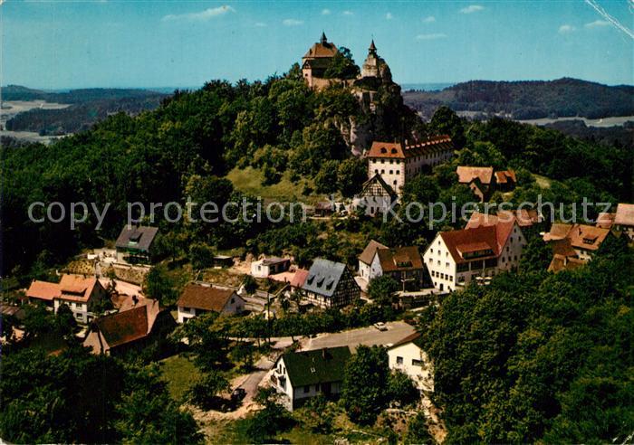 Hersbruck Burg Hohenstein Fliegeraufnahme