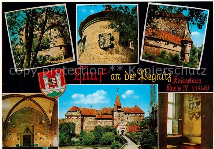 Lauf Pegnitz Kaiserburg Karls des IV 14. Jhdt. Wenzelsschloss