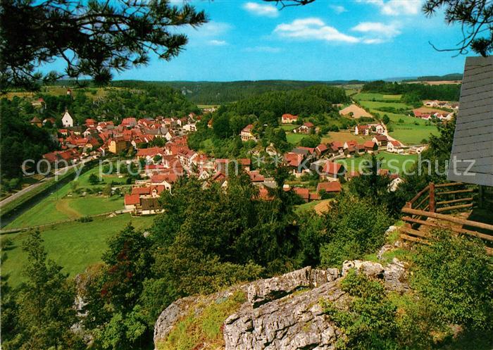 Waischenfeld Landschaftspanorama Fraenkische Schweiz