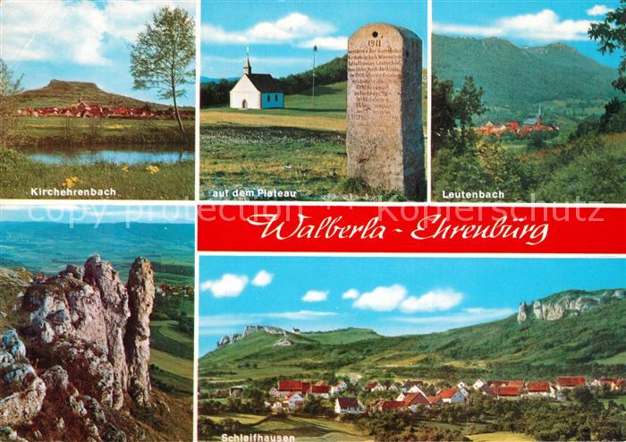 Kirchehrenbach Landschaftspanorama Walberla Ehrenbuerg Gedenkstein Plateau Leute
