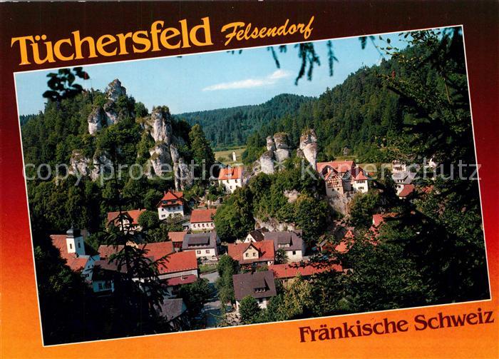 Tuechersfeld Felsendorf Fraenkische Schweiz
